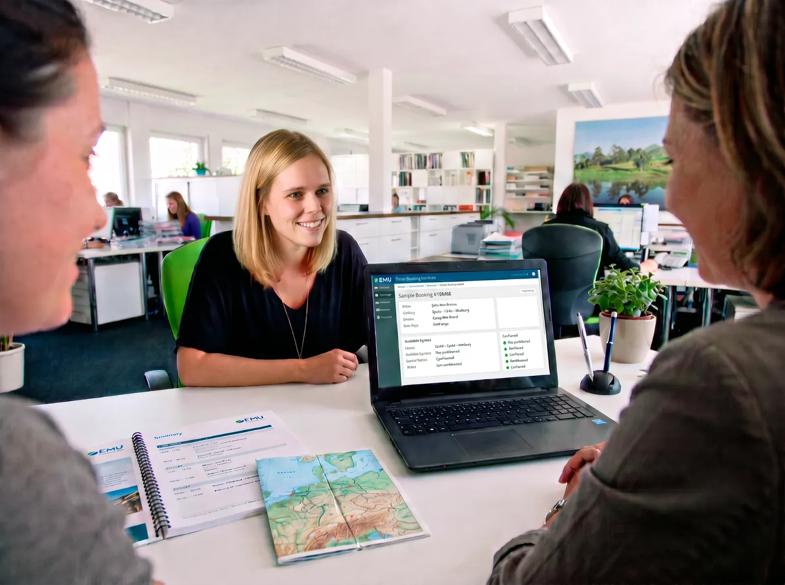 EMU Exclusive Travel: Team mit digitaler Reisebuchung